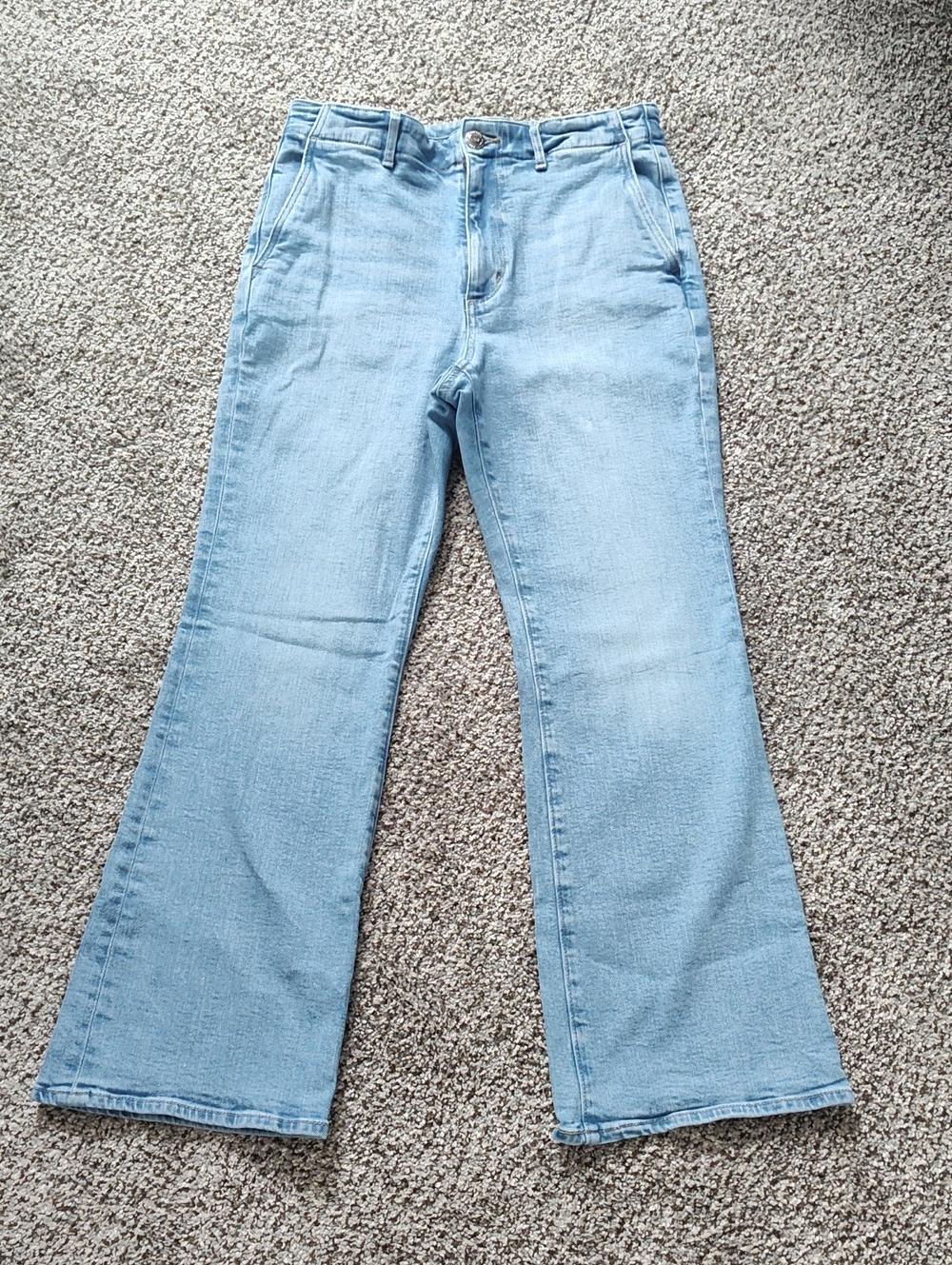 LOFT Light Blue Women's Flare Jeans